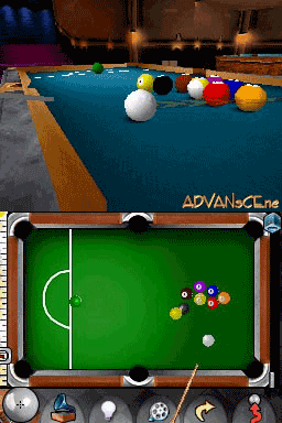 Underground Pool screenshot 3 for Nintendo DS